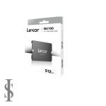 اس اس دی ظرفیت 512GBاینترنال لکسار مدل Lexar NS100