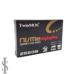 اس اس دی TwinMOS AlphaPro NVMe M.2 2280 ظرفیت 256 گیگابایت