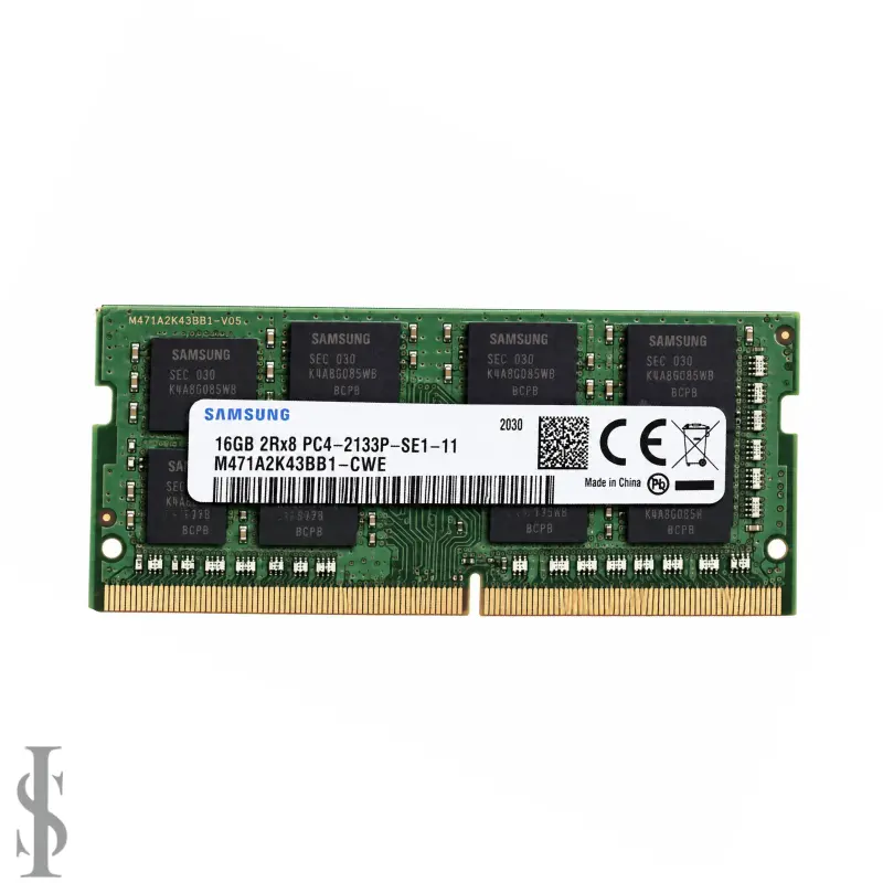 رم استوک لپ تاپ ظرفیت 16 گیگابایت DDR4 فرکانس 2133 مگاهرتز SO-DIMM