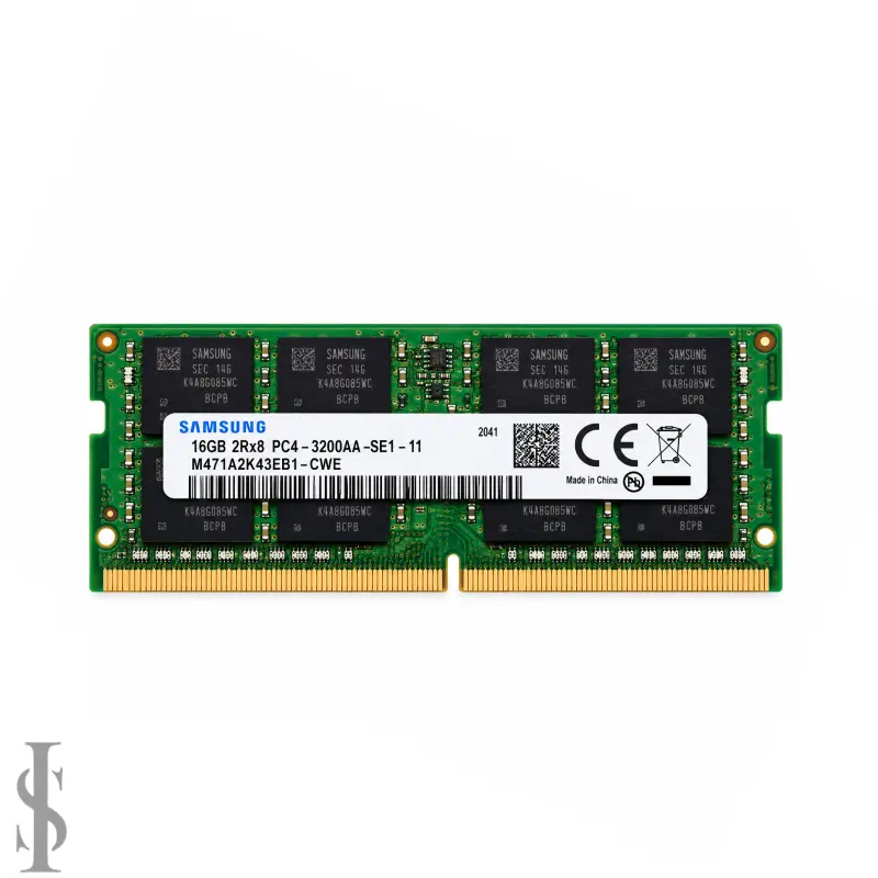 رم استوک لپ تاپ ظرفیت 16 گیگابایت DDR4 فرکانس 3200 مگاهرتز SO-DIMM