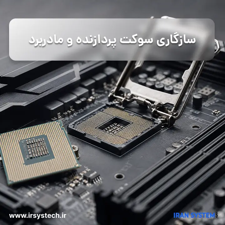 سازگاری سوکت پردازنده با مادربرد
