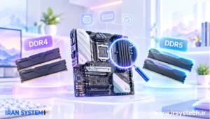 تفاوت فیزیکی DDR4 و DDR5