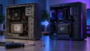 تبدیل هارد HDD به SSD در کامپیوتر قدیمی
