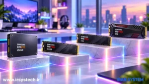 مقایسه اس اس دی 256 گیگ 512 گیگ و 1 ترابایت